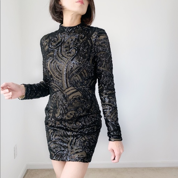 CHICBOMB Dresses & Skirts - ON SALE Adrianna sequins dress